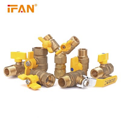 Ventil za gas od žutog kovanog mesinga