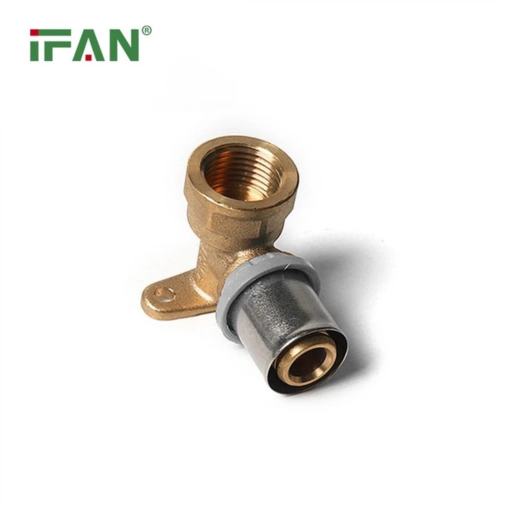 IFAN Free Sample Female Elbow With Seated PEX Press Fitting
